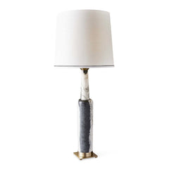 Black White Marble Tablelamp