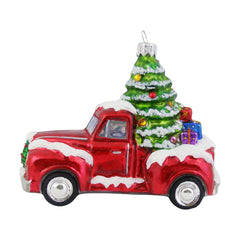 Truck with Tree Ornament