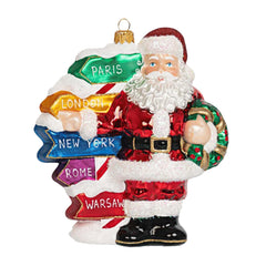 Santa's Directions Ornament