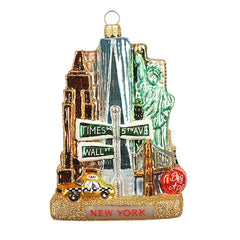 New York Landscape Ornament
