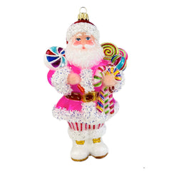 Pink Candy Santa