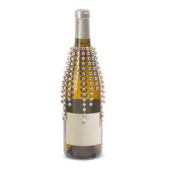 Jewel Wine Bottle Veil 6