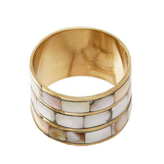 Mother Pearl Nap Ring Holder