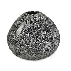 Cosmic Black White Vase - Small
