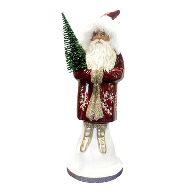 Scarlet Santa with Mistletoe