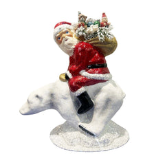 Red Santa with Polar Bear
