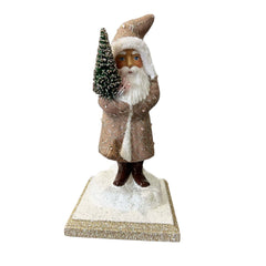 Champagne Santa with Crystals