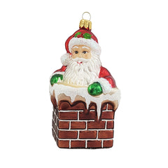 Santa In Chimney