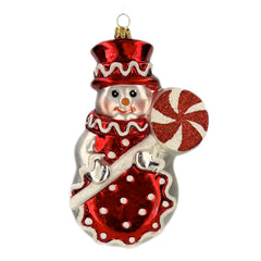 Peppermint Snowman