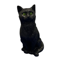 Black Glitter Cat