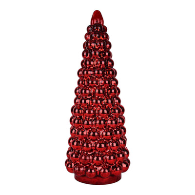 Red Bauble Xmas Tree - 22"
