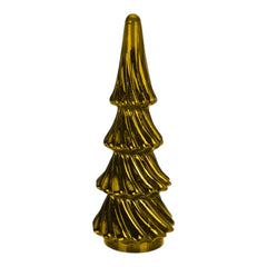Gold Glass Xmas Tree - 15