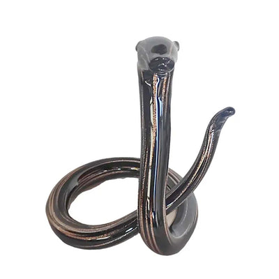 Black Glass Snake - 7"