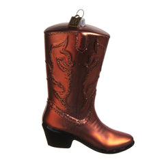 Brown Shiny Boots - 5.25