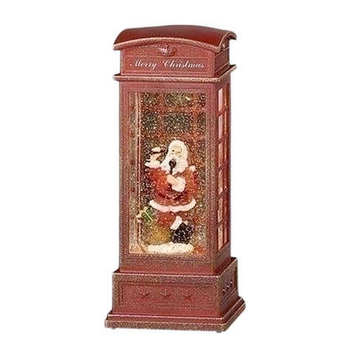 Swirling Santa in PhotoBooth - 10" Tall