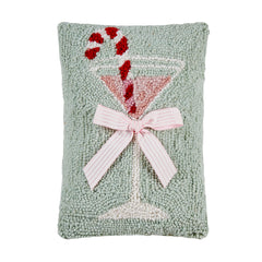 Candy Cane Martini Pillow