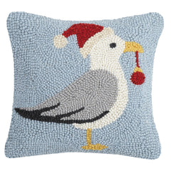 Christmas Seagull Pillow