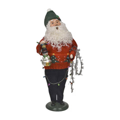 Decorating Santa