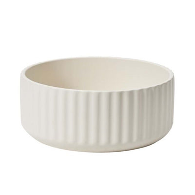 Ivory Beam Bowl - 8"