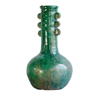Green Morocco Fez Vase