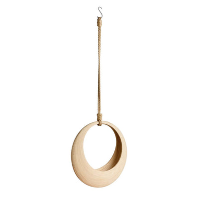 Jayla Bamboo Hanging Basket - Large