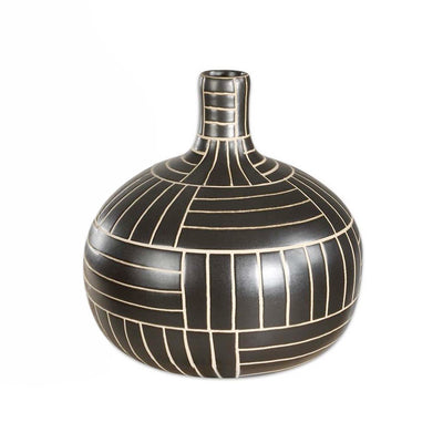 Graphite Stride Vase - Small