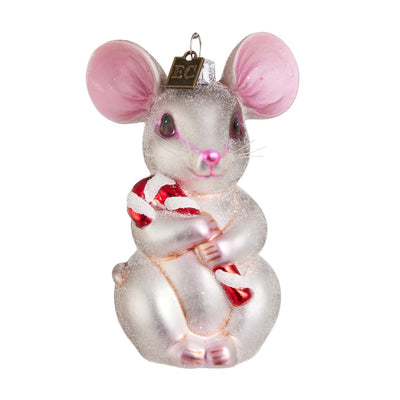 Night Before Christmas Mouse Ornament - 4.25"