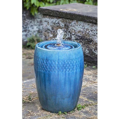 Malmo Fountain, Short-Mediterranean Blue