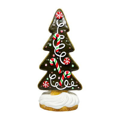 Christmas Gingerbread Tree - 14" Tall