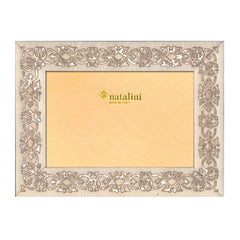 Cream Frame with Pearl Design - 20