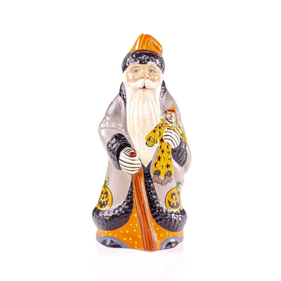Halloween Santa with Marionette - 7" Tall