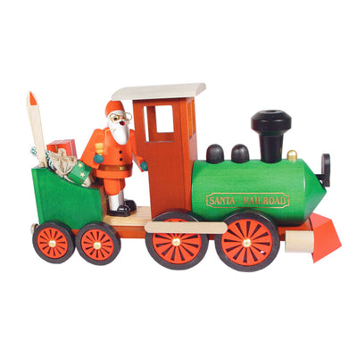 Smoker Santa In Train
