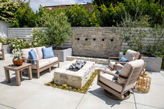 Laguna Loveseat & Swivel Lounge Chairs - 3pc