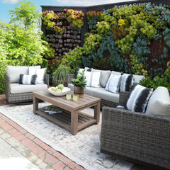Saratoga 3Pc Loveseat and Swivel Gliders Lounge Set