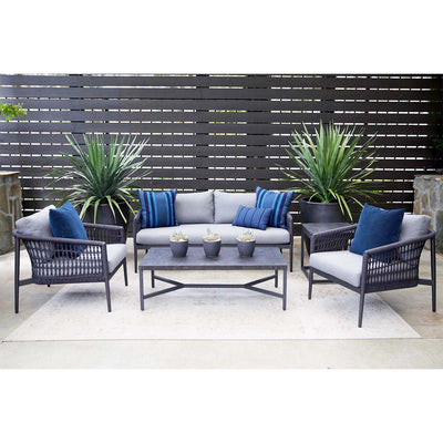 St. Croix 3 Piece Loveseat & Club Chairs Set