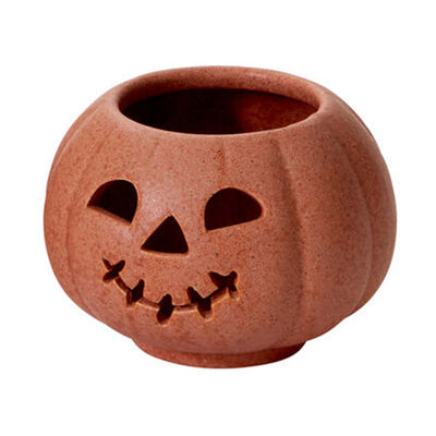 Grinning Pumpkin Votive - 7"