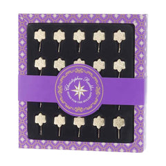 Gold 20Pc Ornament Clips Set
