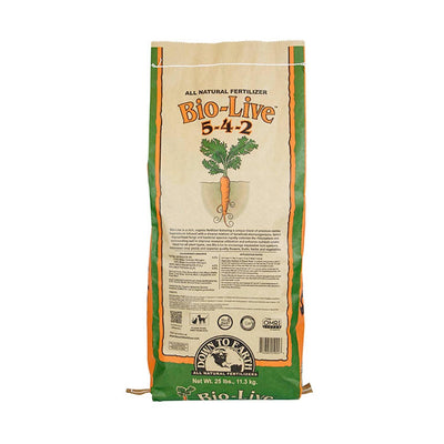 Down To Earth Organic Bio Live Fertilizer - 25lbs