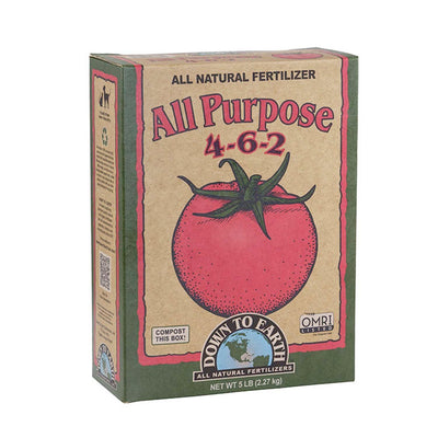 Down To Earth Organic All Purpose Fertilizer - 5lbs