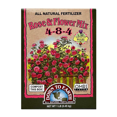 Down To Earth Organic Rose & Flower Fertilizer - 1lbs