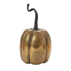 Bronze Metal Pumpkin - 11