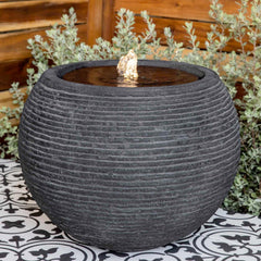 Sonora Lg Fountain - Black Stone Ledge