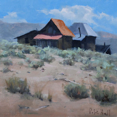 Ghost Town - 8" x 8"