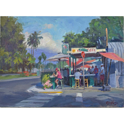 Kihei Caffe - 12"x16"