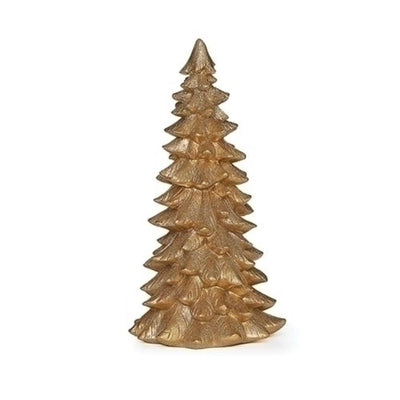 Gold Glitter Tree - 9.5" Tall