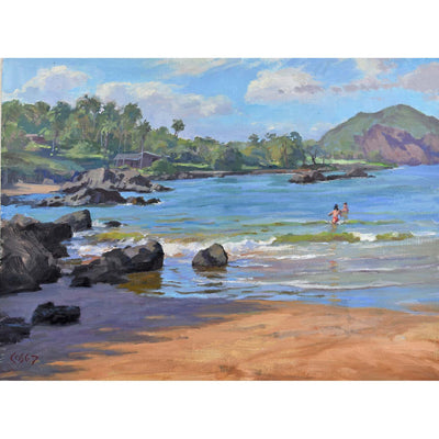 Morning Dip - 18"x24"