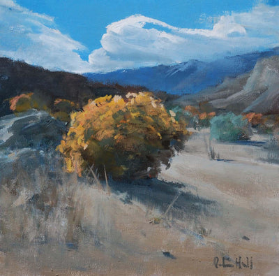 Rabbit Brush - 8" x 8"
