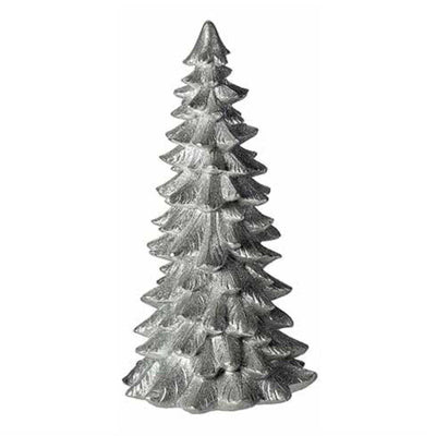 Silver Glitter Tree - 12" Tall