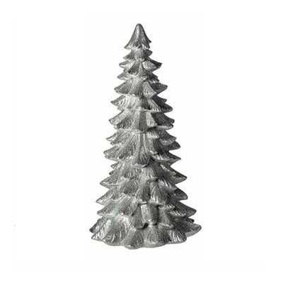 Silver Glitter Tree - 9.5" Tall