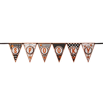 Spooky Spider Garland - 67" Long